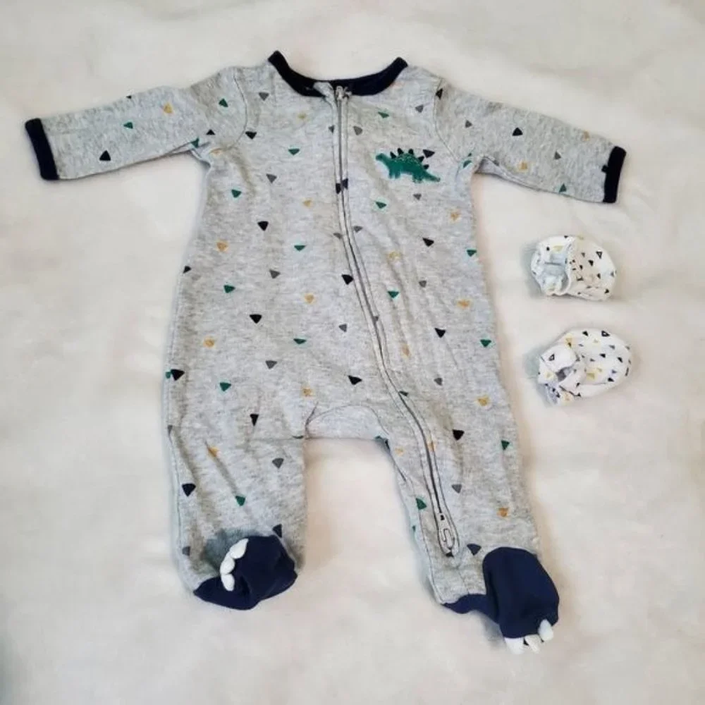 Newborn Bundle little Me footie, Just One You tracksuit, Gerber‎ bodysuit